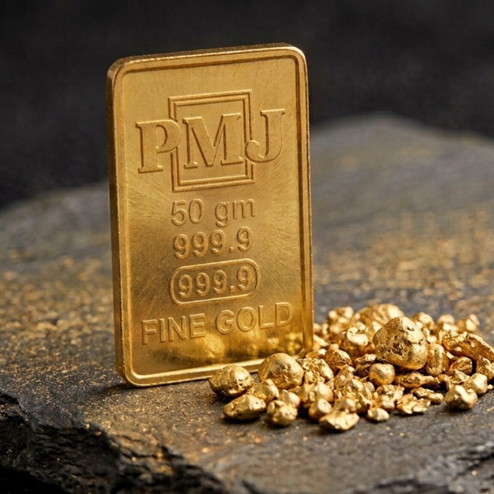 PMJ GOLD FINE BAR 50GM
