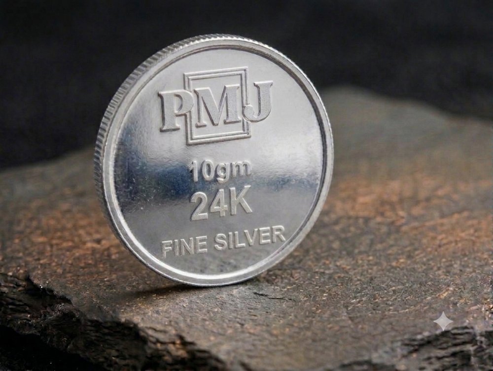 PMJ SILVER FINE COIN 10GM