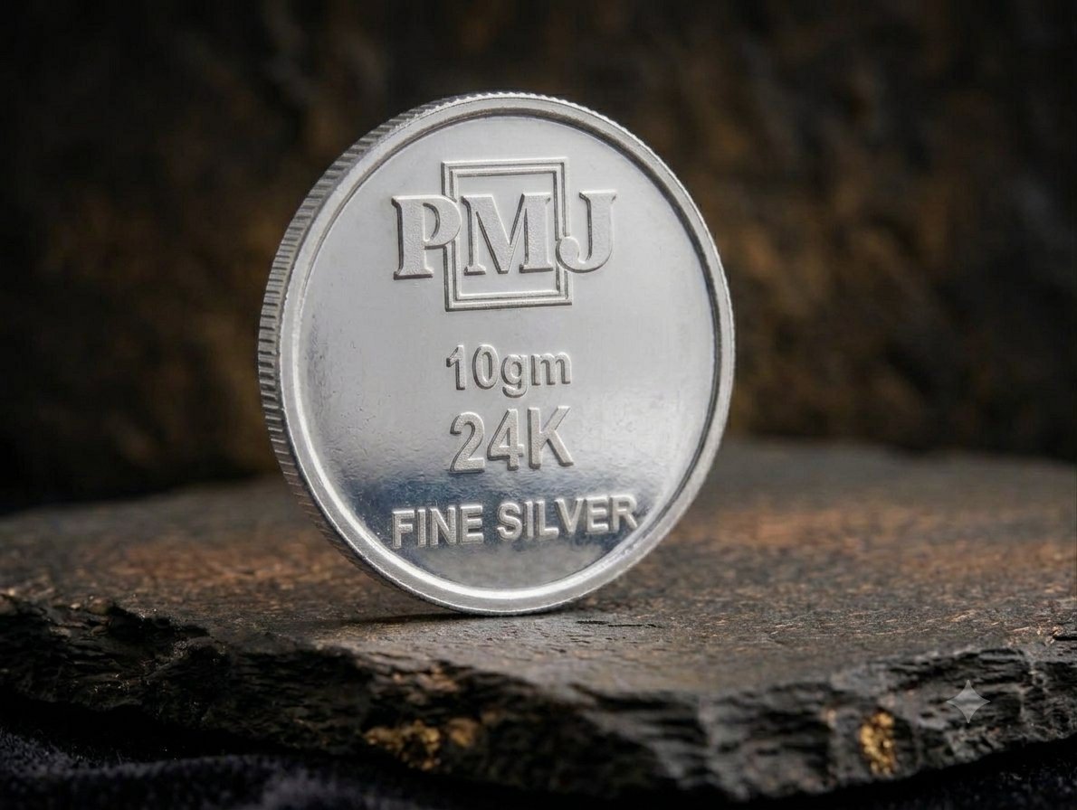 PMJ SILVER FINE COIN 10GM — photo 2