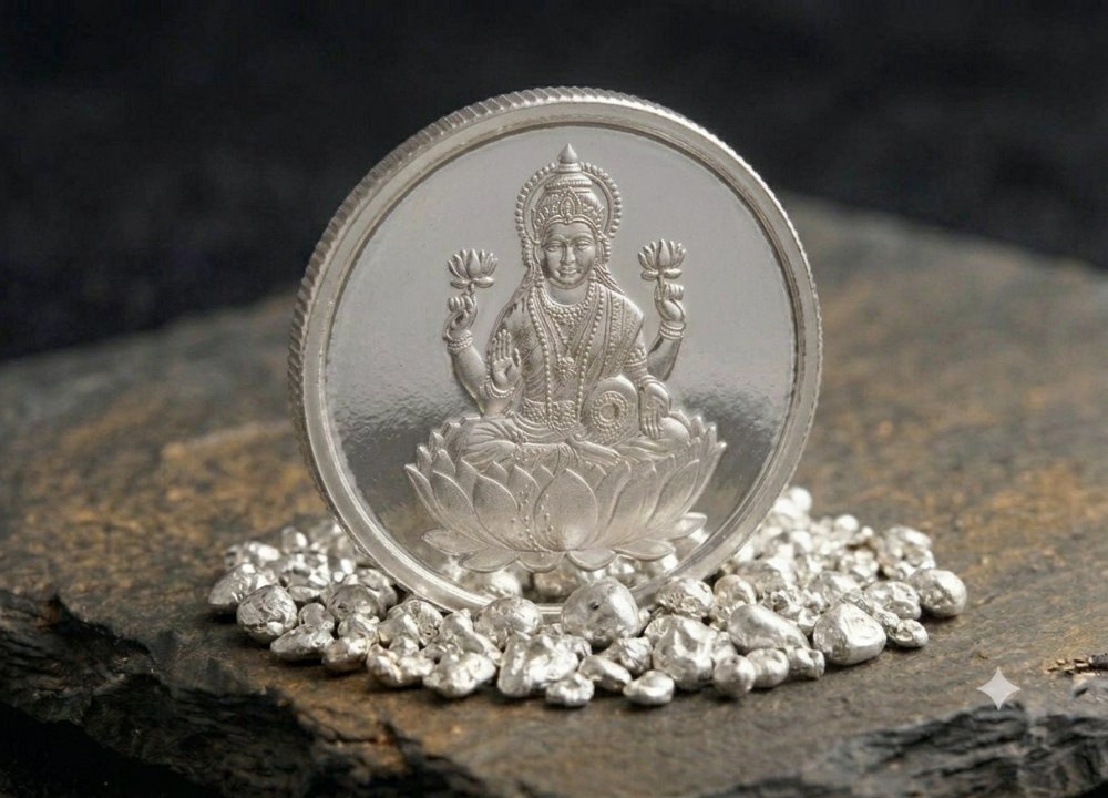 PMJ SILVER FINE COIN LAKSHMI GANESH